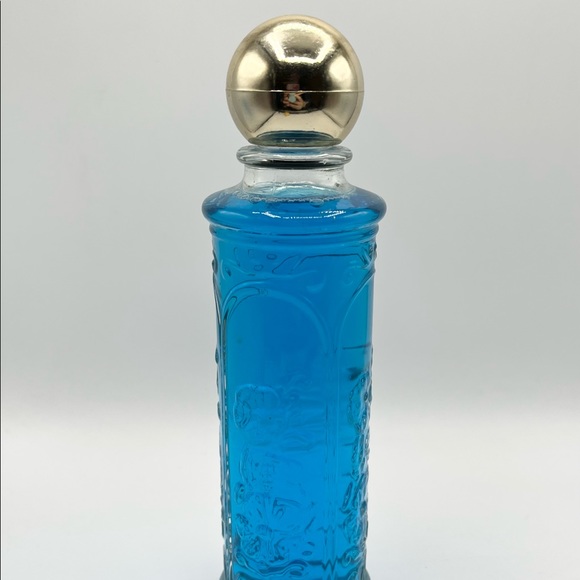 Avon Winter Garden Occur! Blue Cologne Glass Bottle - Picture 1 of 4